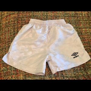 Umbro White Shorts Size 7